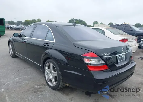 2007 Mercedes-Benz S 550 from USA, damaged, VIN WDDNG71X27A110824